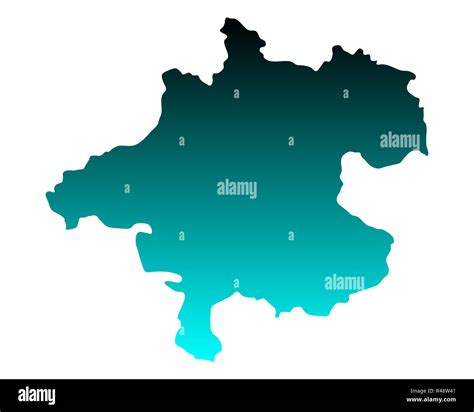 map of upper austria Stock Photo - Alamy