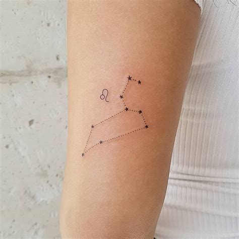 Pin By Sherri Dahm On Tattoos Star Constellation Tattoo Leo