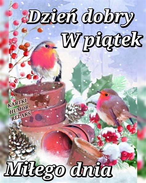 Dzień dobry w piątek Twoje Karteczki