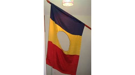 Bbc A History Of The World Object Romanian Revolution Flag 1989