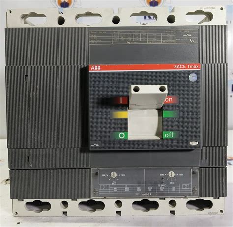 ABB TMAX T6N800 MCCB Circuit Breaker 800A 36 KA At 400 415V AC 4