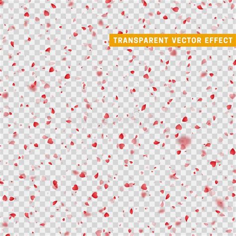 Cuori Dei Petali Di Giorno Di Biglietti Di S Valentino Gli Effetti