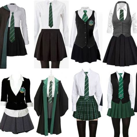 Harry Potter Uniform Hogwarts Uniform Slytherin Harry Potter Harry