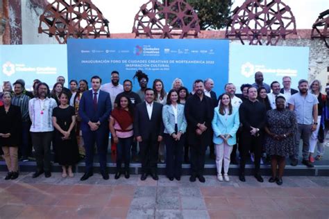 Acude Luis Nava a la inauguración del Foro de Ciudades Creativas de