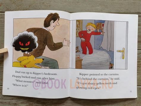 Read With Biff Chip And Kipper Hairy Scary Monster Booklavka Буклавка