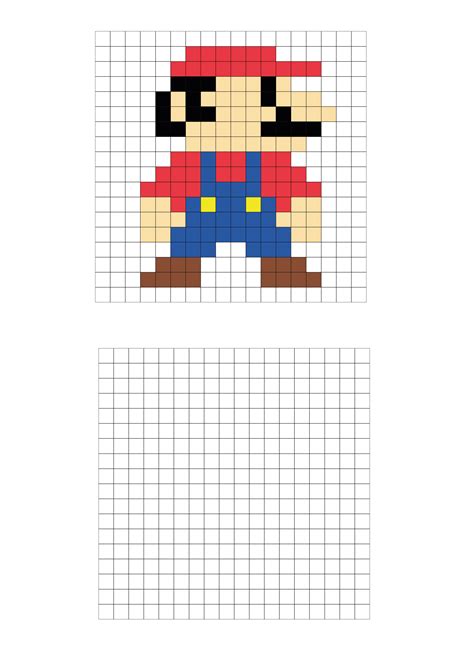 Coloriage Gratuits Pour Les Enfants Et Pour Les Adultes Pixel Art