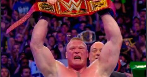 Brock Lesnar Es Nuevo Campe N Universal Tras Derrotar A Goldberg En