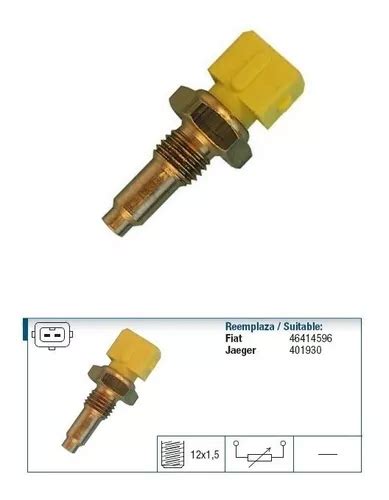 Bulbo Sensor Temperatura Fiat Palio Siena 1 6 16v Torque