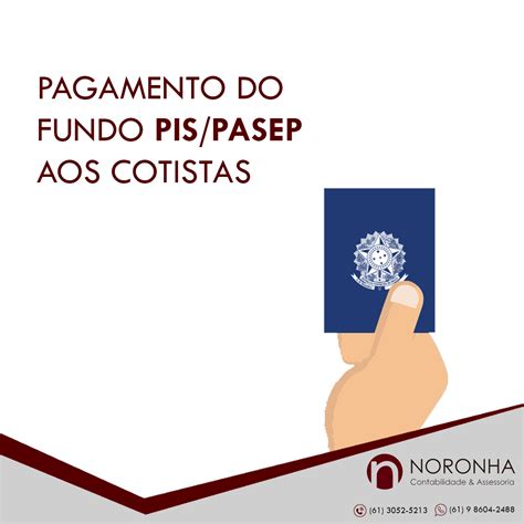 Pagamento Do Fundo Pis Pasep Aos Cotistas Liberado Noronha