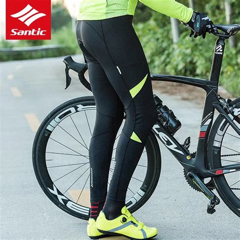 Buy Santic Men Cycling Tights Pants Summer Autumn 4d