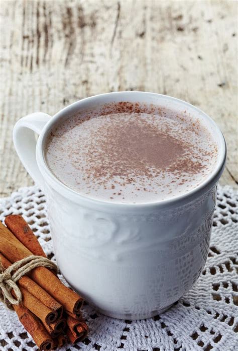 Hot Chocolate Drink Stock Photo Image Of Warm Breakfast