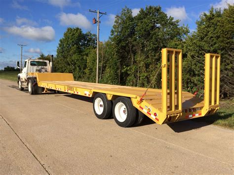 Holden Hlb25 Lowboy Trailer Flatbed Trailer Large Cars Lowboy