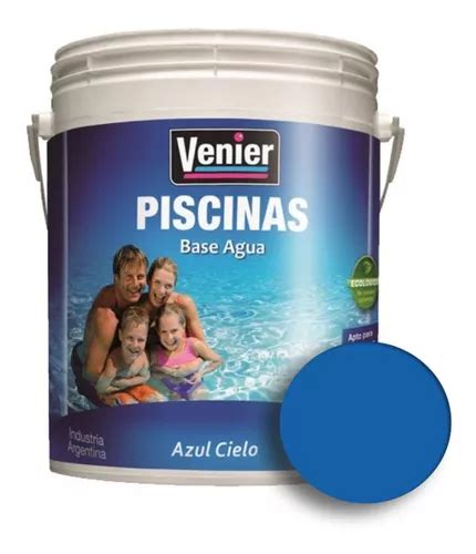 Pintura Piletas Piscina Al Agua Venier X Lts Prestigio Mercadolibre