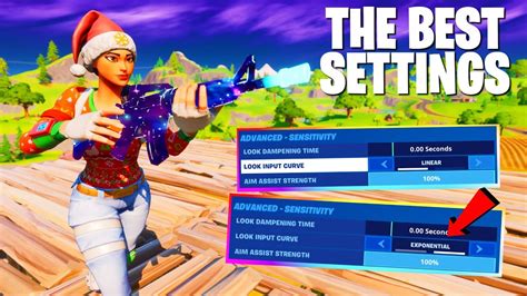 BEST Fortnite Linear And Exponential Controller Settings EXPLAINED