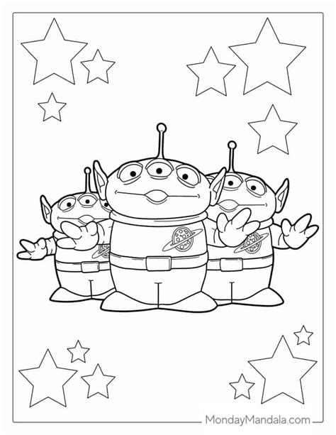 34 Toy Story Coloring Pages Free PDF Printables