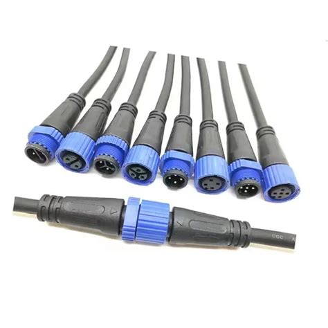 Ip67 Ip68 M15 M16 Waterproof Quick Lock Connector Electric Wire Cable