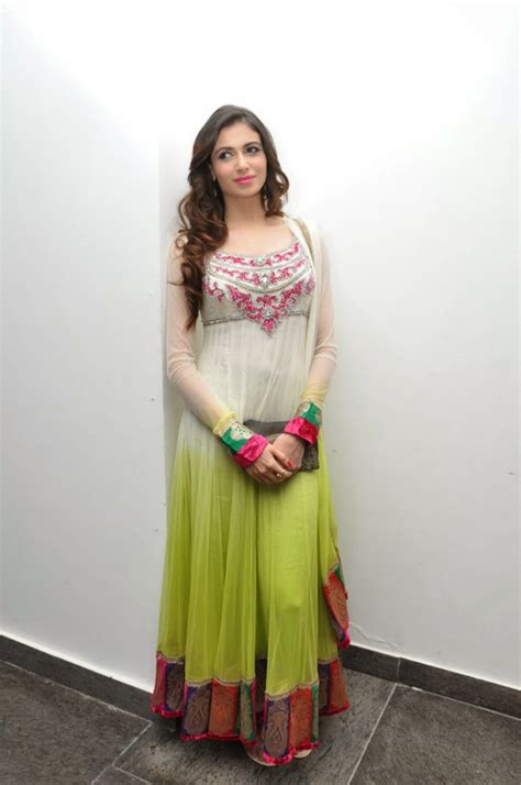 Simran Kaur Mundi Latest Photo In Full Sleeves Salwar Kameez At Potugadu Movie Platinum Disc