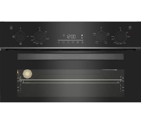 BEKO Pro RecycledNet BBXDF29300Z Electric Double Oven Black Steel