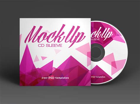 Cd Cover Mockup Gambaran