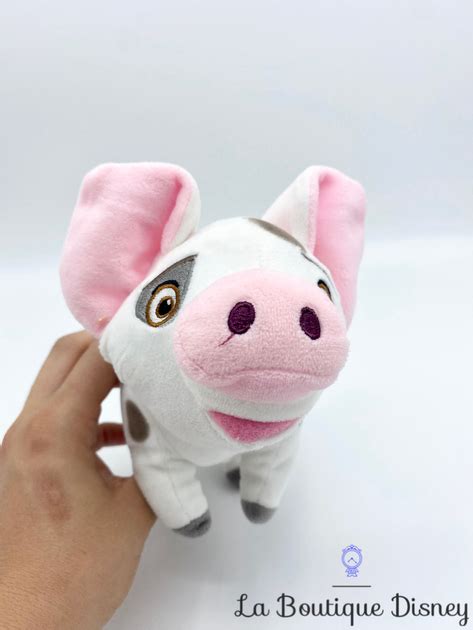 Peluche Pua Vaiana Disney Cochon Blanc Rose Cm Peluches Peluches