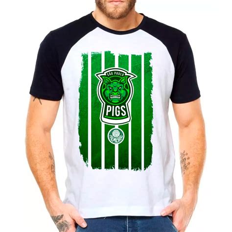 Camisa Raglan Camiseta Porco Hulk Verd O Adulto Lan Amento Elo