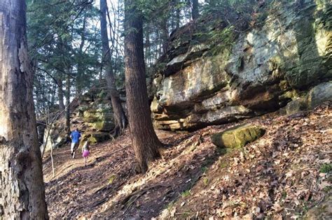 The Ledges At Fitzgerald Park Soaring Cliffs River Hikes