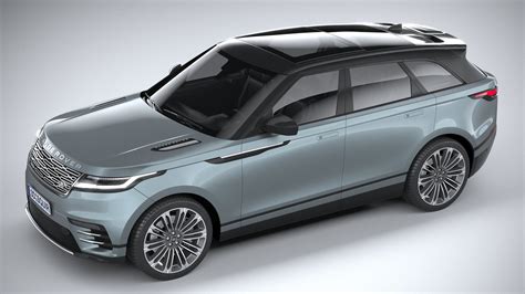 Land Rover Range Rover Velar 2024 3D Model 159 Blend 3ds C4d Lwo