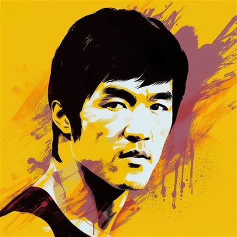 Bruce Lee Pop Art Wall Art Decor Art Picture Colorful Template Etsy