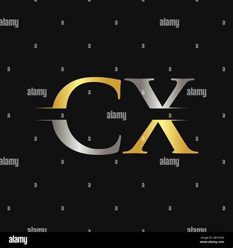 Carta CX inicial con Logo Tipografía moderna de negocios creativos