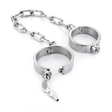 Stainless Steel Ankle Bondage Sex Toys For Bdsm Adult Games