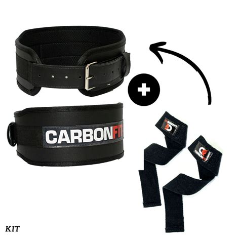 Cintur O Strap Fita Kit Academia Muscula O Crossfit Puxada Costas