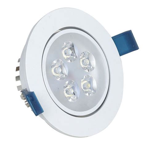 Spot LED 5w SMD Embutir Redondo Direcionável Branco Quente 3000K Sua