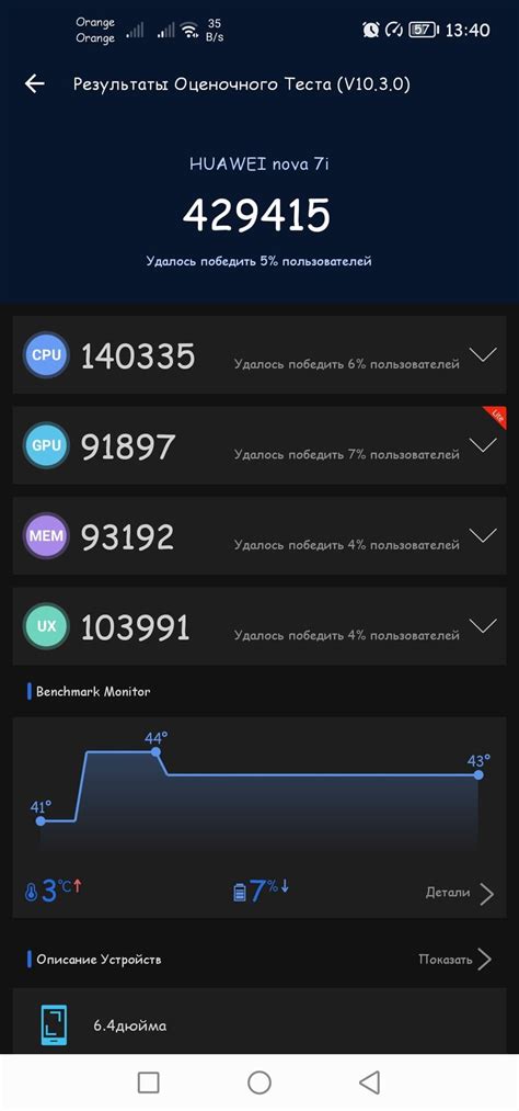 Antutu Scores Of Huawei P Lite Nr Benchmark