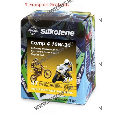 W Ulei De Motor Silkolene Comp Xp L Transport Gratuita