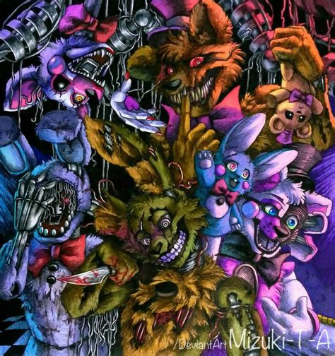 Five Nights At Freddys Fanart Mizuki T A On Artstation At