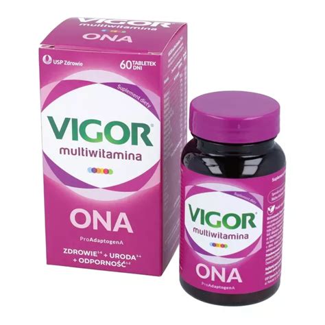 Zestaw Vigor Multiwitamina On Tabletek Vigor Multiwitamina Ona