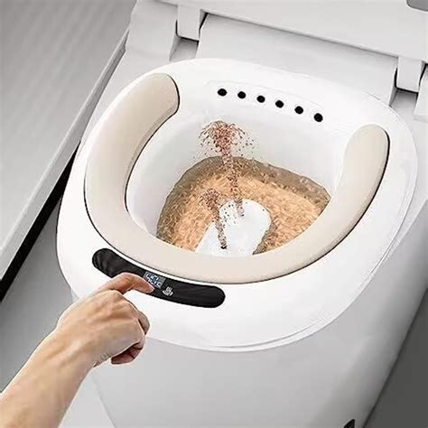 Electric Sitz Bath Soothes Hemorrhoids And Perineum