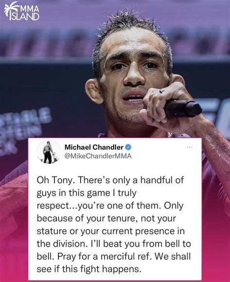 Tony Ferguson Vs Michael Chandler ? 👀 : r/ufc