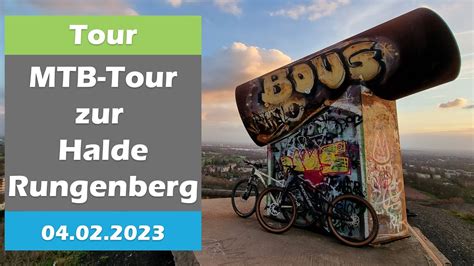 Mountainbike Tour Zur Halde Rungenberg Tour MTB XC 04 02 2023