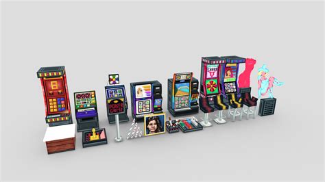 Casino Decoration Volume 2 - Buy Royalty Free 3D model by ...