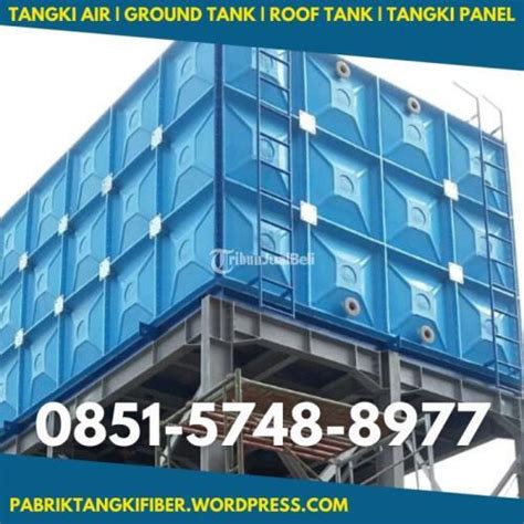 Jasa Konstruksi Dan Instalasi Tangki Fiber Frp Roof Tank Ground Tank