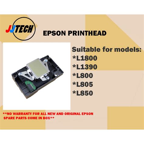 Original Epson Print Head L800 L805 L850 T60 F1800400 L1800