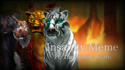 Insanity Meme Ft The Jungle Team Flash Warning Wildcraft Meme Youtube