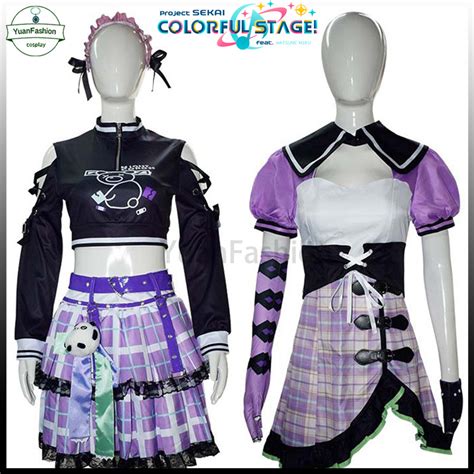 [ready Stock] Project Sekai Colorful Stage Feat Hatsune Miku Cos Clothing Shinonome Ena Cosplay