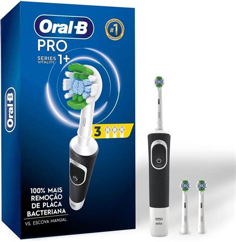 Oral B PRO Series 1 Escova de Dentes Elétrica Cabeça Redonda Cabo