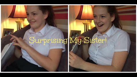 Surprising My Sister Youtube