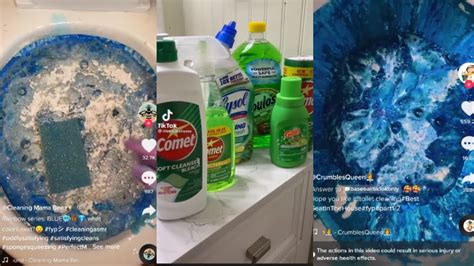 Satisfying Tiktok Compilation Toilet Cleaning Overload 💙💚 Youtube