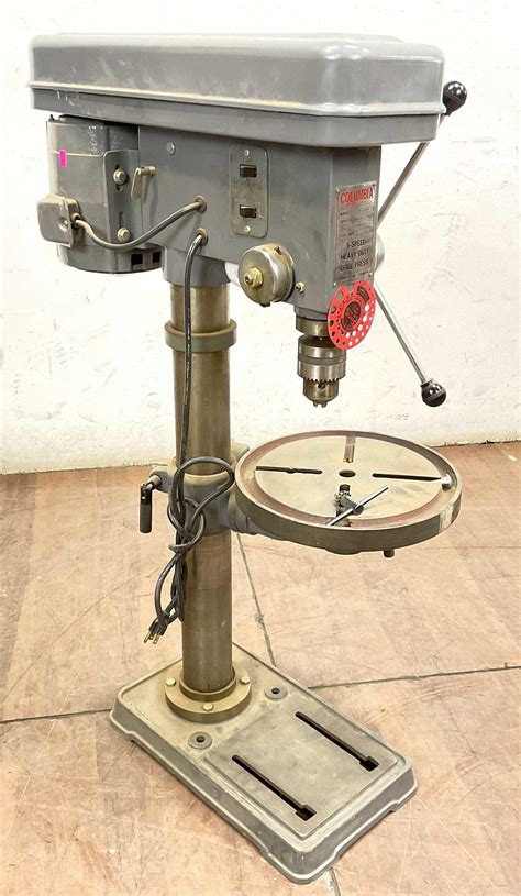 Lot Columbia 5 Spd Heavy Duty Drill Press