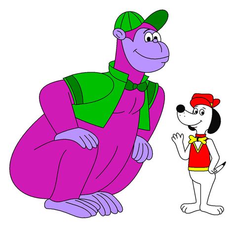 Grape Ape And Beegle Beagle by BKToons on DeviantArt