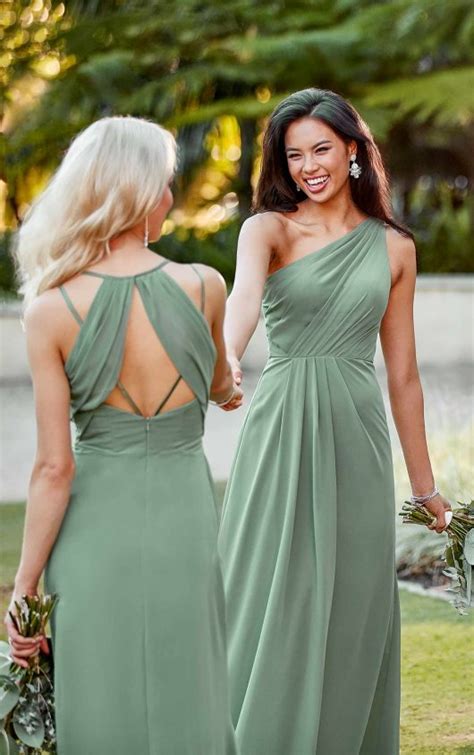 Flirty Bridesmaid Dress With Modern Back Detail Sorella Vita